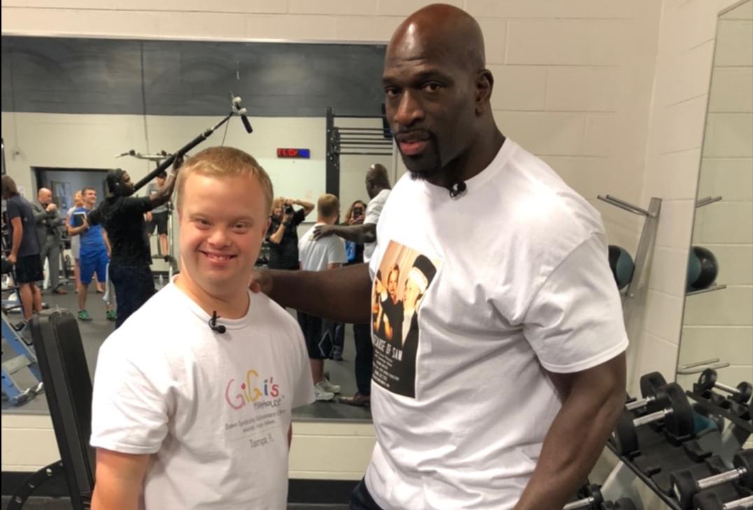 Because of Sam star, Sam Piazza and  WWE Superstar Titus O'Neil from the movie.